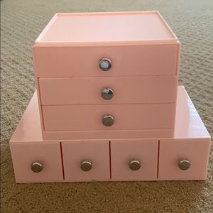 baby pink organizer
